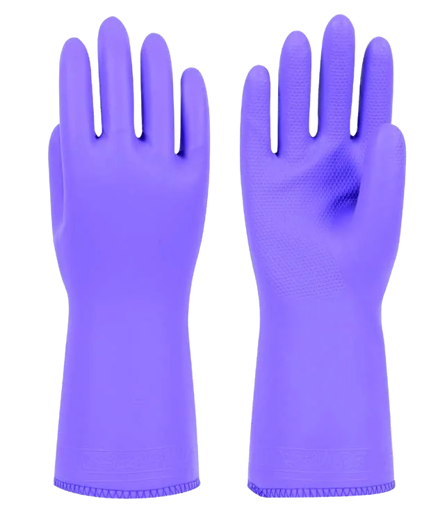 108-2 pvc fleece-lined household gloves, catalog product view 1