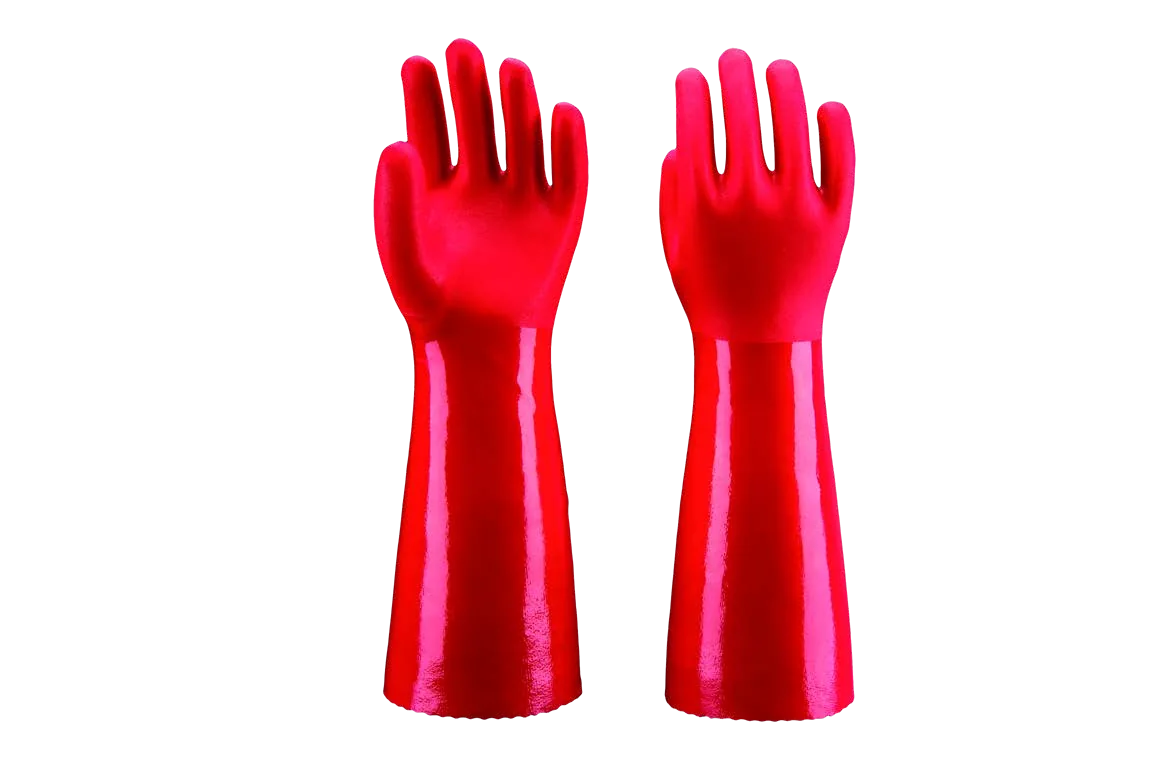 208F pvc fleece-lined household gloves, catalog product view 1