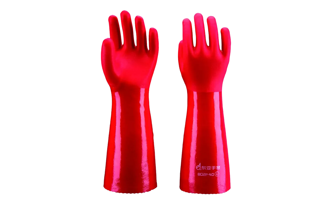 802F pvc fleece-lined household gloves, catalog product view 1
