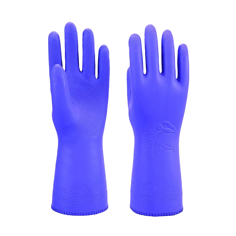 808-2 pvc fleece-lined household gloves, catalog product view 1