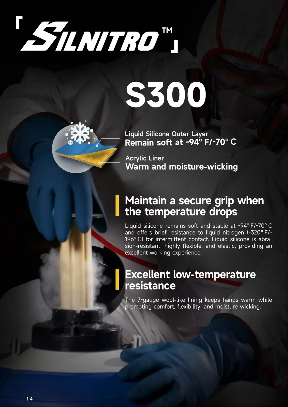 SILNITRO S300 cold-protection technology overview